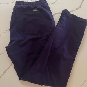 FIGS yola skinny scrubs in purple!